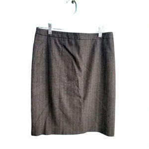 Teenflo  Pencil Skirt Houndstooth Grey Plaid Skirt Size 8
